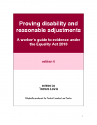 Proving disability and reasonable adjustments